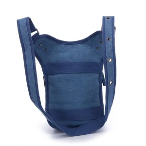 Blue sling bags canvas Handbag women tote bags