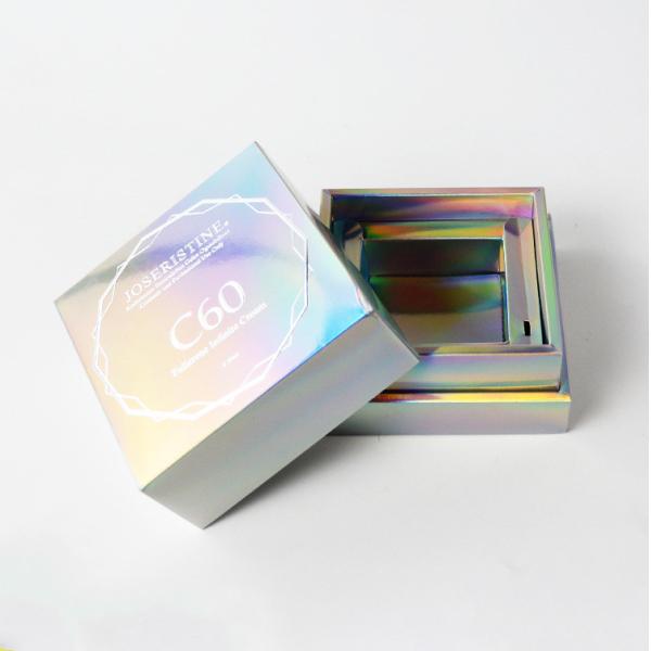 Buy Customized laser paper box, heaven and earth cover, gift box, cosmetics packaging box, customized perfume gift box at wholesale prices