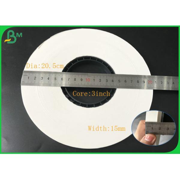 straw paper roll 100% FDA Degradable 60gsm 120gsm 14mm 15mm Width Food grade Straw Paper Roll