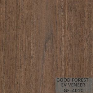 Engineered Wood Veneer EV Veneer Black Walnut Crown Cut Natural