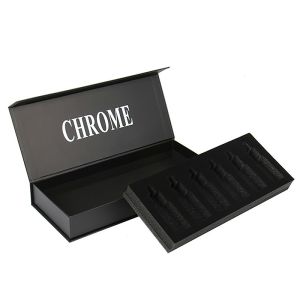 Magnetic Closure Essential Oil Packaging Boxes Rigid Cardboard Easy Carrying