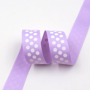 logo dot printed ribbon silk screen