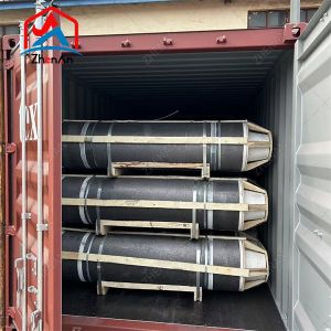 Quality 100-750mm Graphite Electrodes UHP HP RP Graphite Electrode For Eaf Lf Furnace for sale