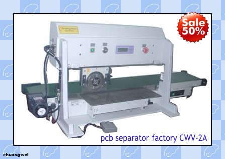 Buy Round Blade V-Cut Machine / PCB Depaneling Equipment CWV-2A at wholesale prices