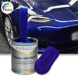 Fast Drying And Efficient Deep Blue Metallic Paint That Matches The Original