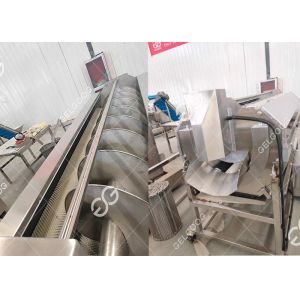 Full Automatic Industrial Potato Washing And Peeling Machine Carrot Ginger