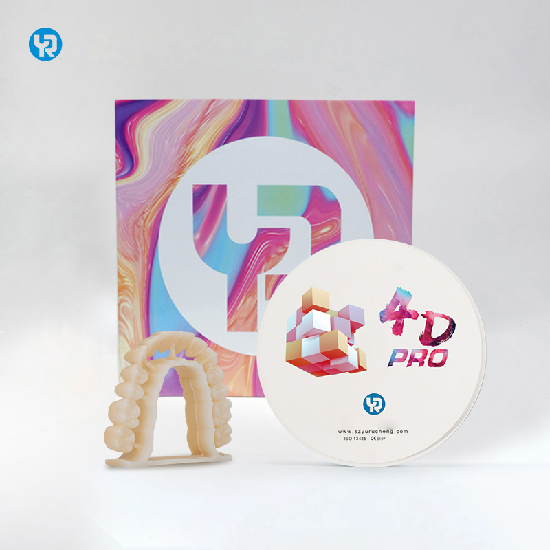 YR 98mm Zirconia Blocks Shade 4D Pro Artificial Teeth Dentures for Dental