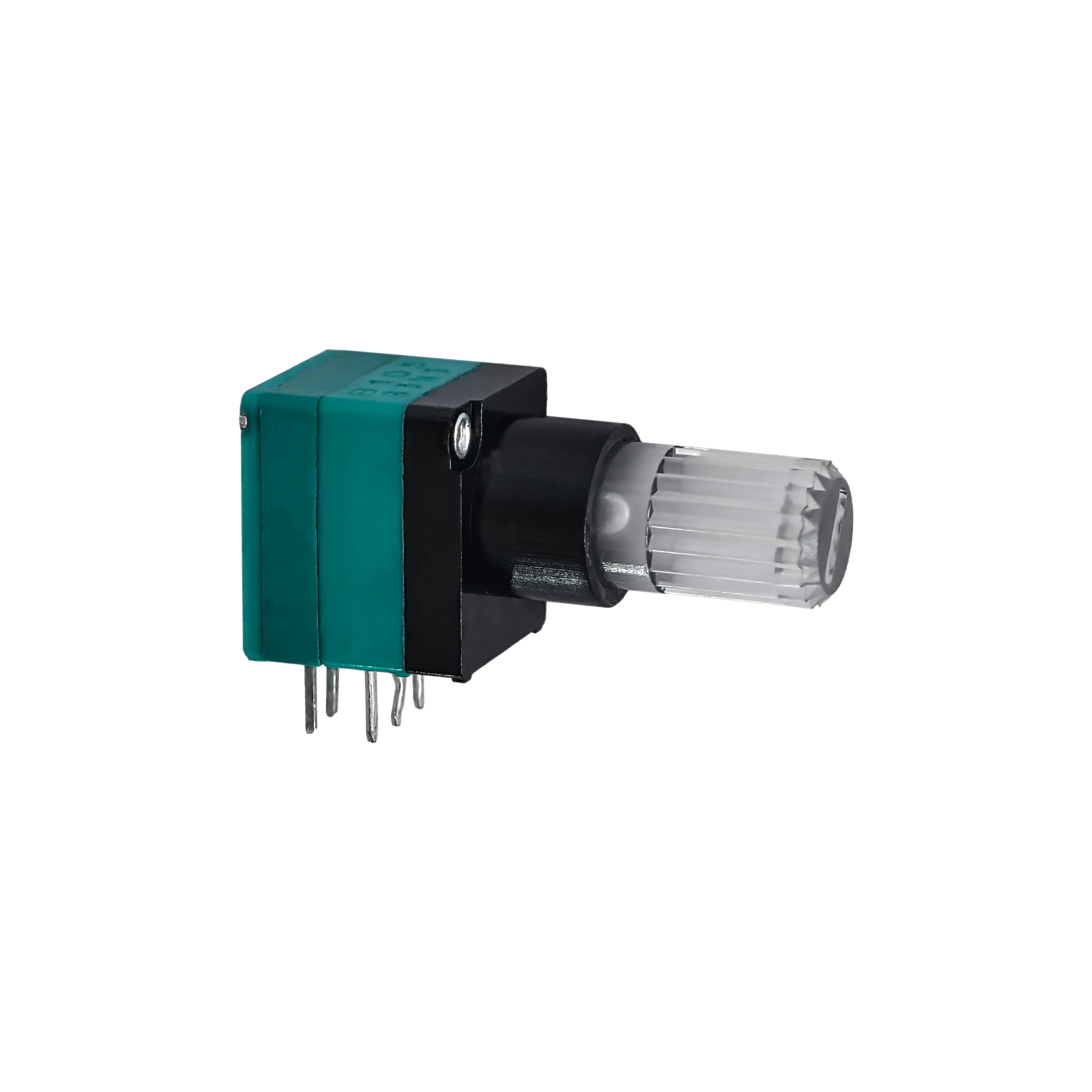 RV97RLN0 Transpartent LED Potentiometer Knurled Shaft Rotary Potentiometer