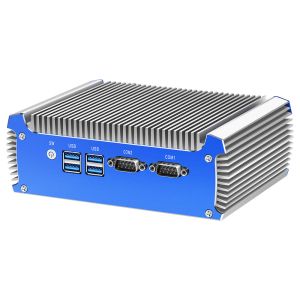 Intel Series Fanless Industrial PC With 2LAN 2COM And Support Dual Screen