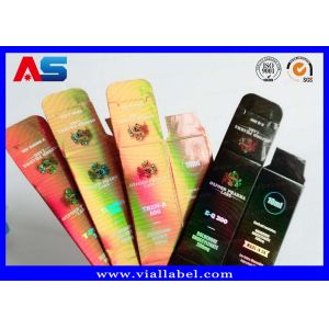 Cardboard Bodybuilding Phenylpropionate 10ml Bottle Boxes Printing Hologram Foil