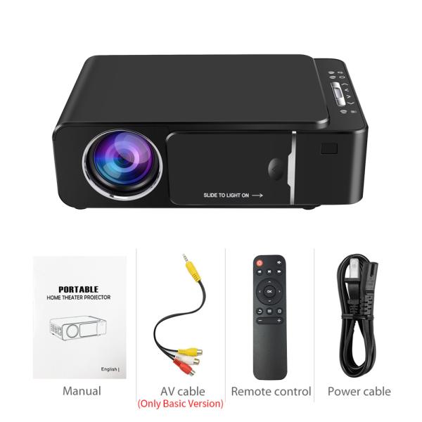 Handheld 4K Home Theater Projector full HD LCD LED Video