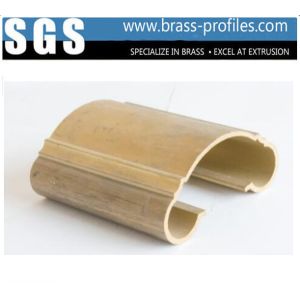 HPB59-1 Brass Extrusion Handrailing Profiles Design Stair Armrest