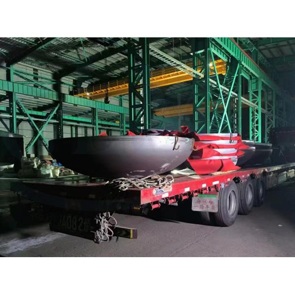 Stainless Steel Ellipsoidal Dish End 2200mm Diameter 25mm Thickness