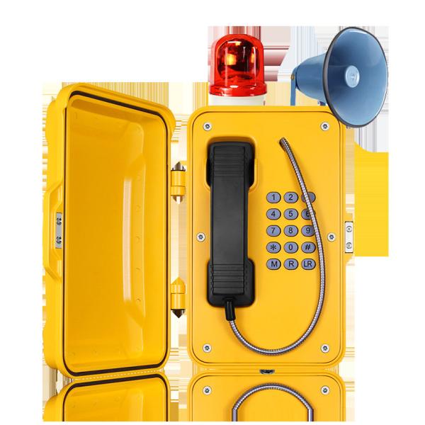Buy Analog / VoIP Industrial Weatherproof Telephone With Wall / Pillar Mounting at wholesale prices
