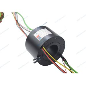 Ethernet Signal Slip Ring with Profi-net RS232 & Through Bore For Power system