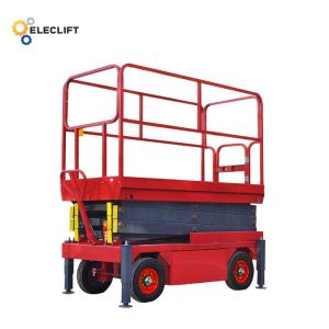 Portable Hydraulic Compact Scissor Lift Table Load Capacity 300kg-2000kg