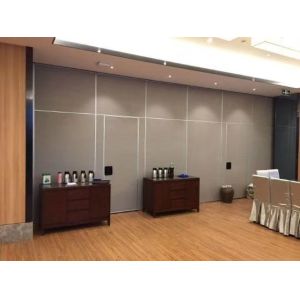 Removable Sliding Door Acoustic Partition Wall Hanging Ceiling Track For Banquet