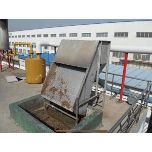 Static screening in wastewater treatment , sewage treatment equipment