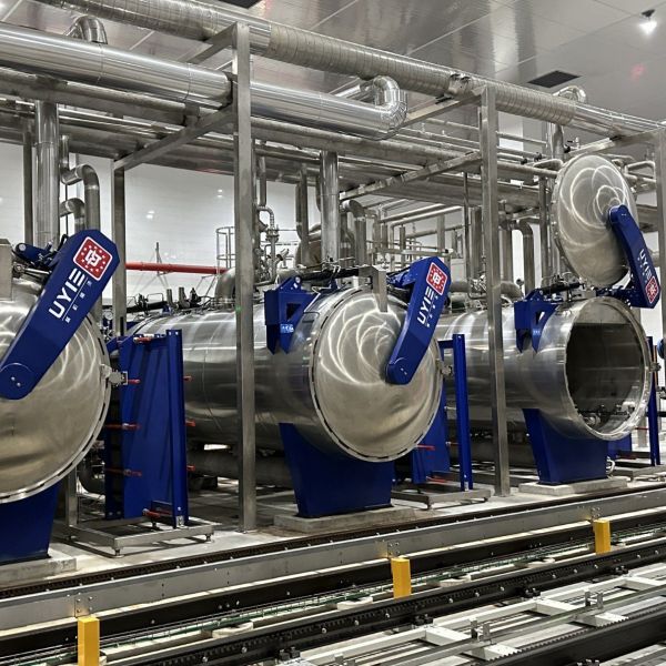 Physical Sterilization Fully Automatic Beans Sterilizer Cans Sterilization With