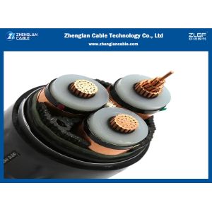 Copper Or Aluminum Conductor Medium Voltage Power Cables 26/35KV XLPE 3X240mm2