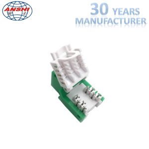 CAT6 RJ45 Keystone Jack With Dust Cover