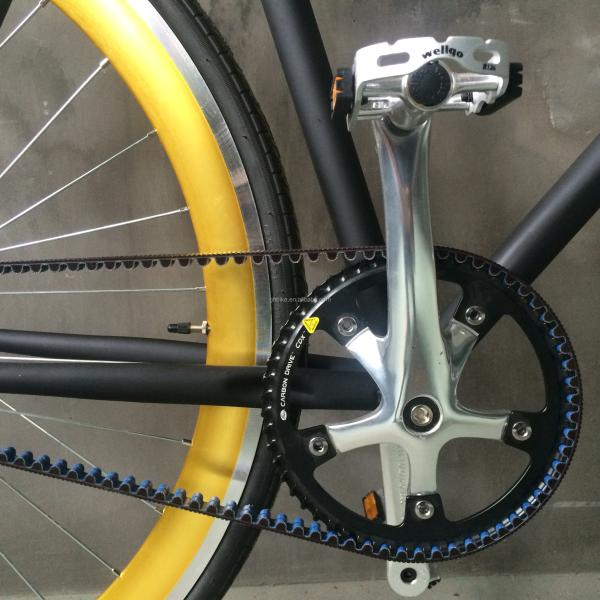 13kg Gross Weight Belt Drive Fixed Gear Bike with Hi-Ten Steel Frame and Style Design