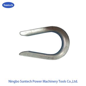 Portable Adjustable HDG Carbon Steel Wire Rope Thimble