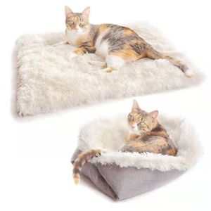 Quality Lovely Banana Shape Indestructible Pet Bed Mat Warm Soft Removable for sale