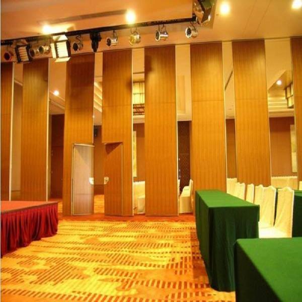 Buy Customized Movable Acoustic Sliding Partition Walls Panel Width 500mm at wholesale prices