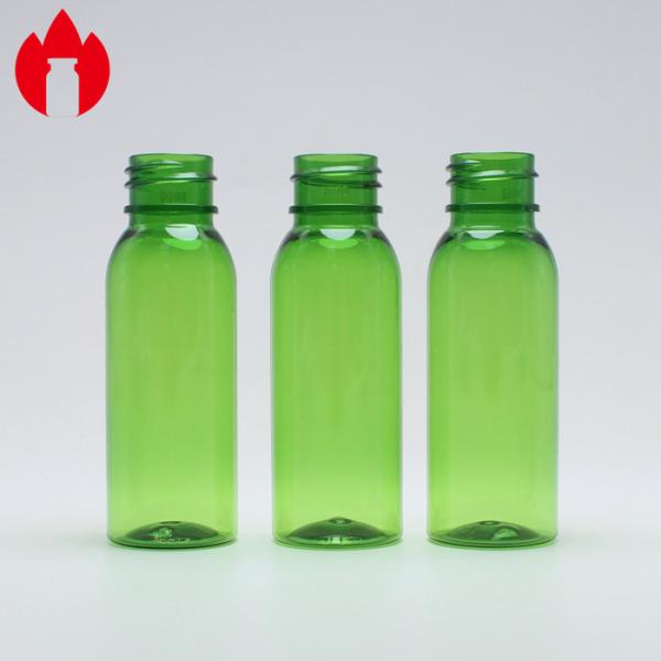 Green Transparent Cosmetic Packaging 30ml Screw Top Vials
