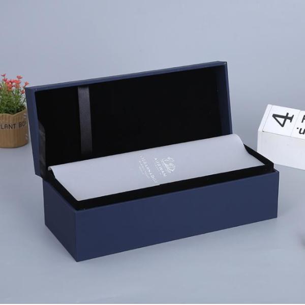 Buy Recycled Stamping 1500gsm Cardboard Wine Box at wholesale prices