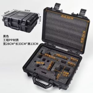 Custom Thickened Portable Plastic Toolbox for Durable Tool Storage and Emergency
