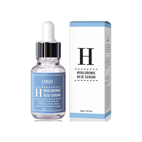 OEM Private Label Hyaluronic Acid Serum Anti Wrinkles Anti Aging Natural Face
