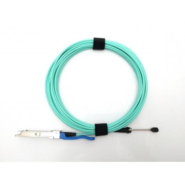 OM3 QSFP+ To QSFP + AOC Active Optical Cable 12.3 GHz
