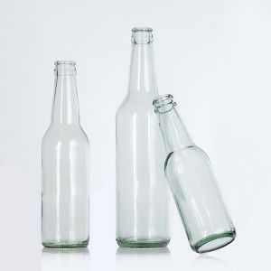 Quantity Assured Super Flint Glass Soda Bottle For Beverage