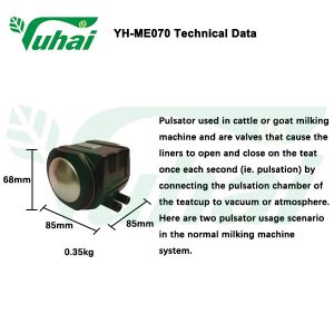 Delaval HP102 Pneumatic Pulsator For Milking Machine Milking Cluster Parts