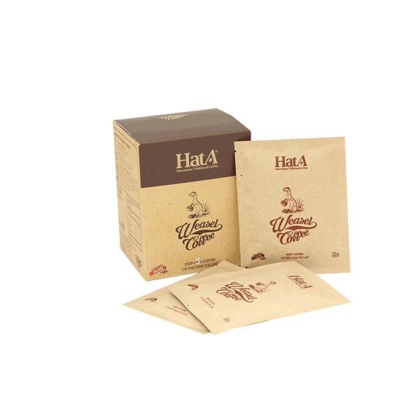 Buy MOPP Nonwoven Sustainable Drip Coffee Filter Bags For Drink at wholesale prices