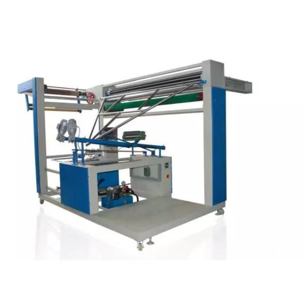 Buy Automatic Woven Farbic Double Folding & Sewing Machine equipped PLC program control system at wholesale prices