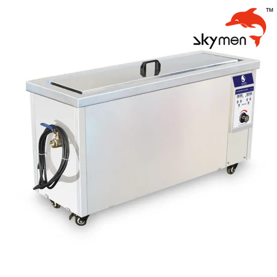 Buy Three Tank Ultrasonic Cleaner Equipment Skymen JP-3144GH 360L 7200W Dpf at wholesale prices
