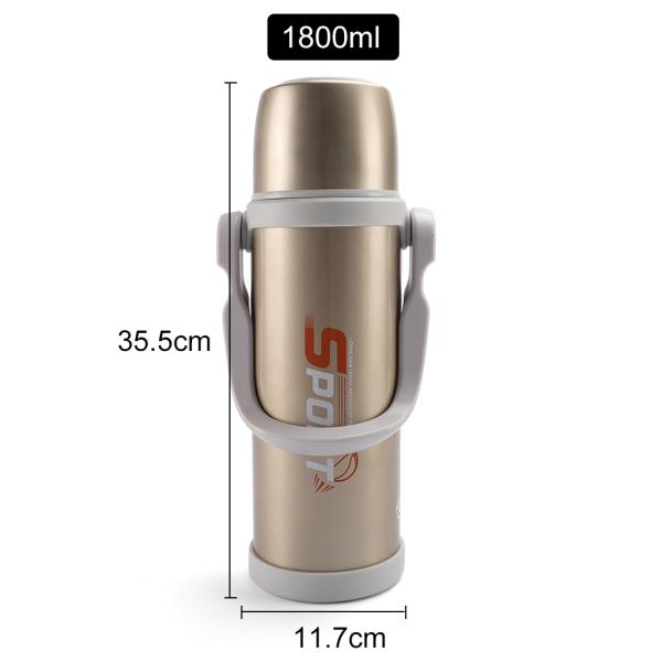 Insulation Large Container Water Pot Flask Thermos Wide Mouth Stainless Steel Vacuum Flask