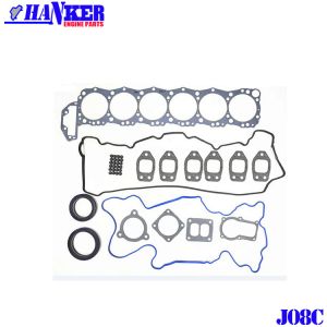 China Hino J08CT  04010-0694 Cylinder Head Gasket Set on sale