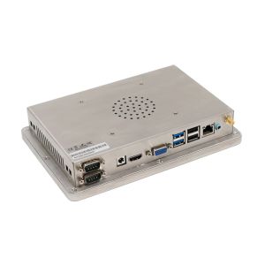 7" LCD Screen Stainless Steel Panel PC Manufacturer EETI Waterproof Optical