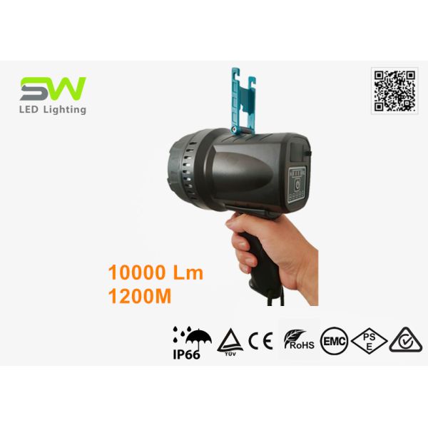 Buy 10000 Lumens Powerful Rechargeable LED Spotlight Adjustable Stand Tripod Mounted at wholesale prices