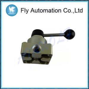 Manual Pneumatic hand valve HV-02 HV-03 HV-04 HV 3 Position 4 Way Pneumatic Hand