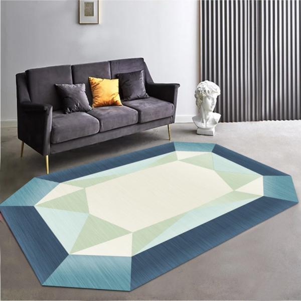 Buy Geometric Area Rugs For Living Room Bedroom Machine Washable at wholesale prices