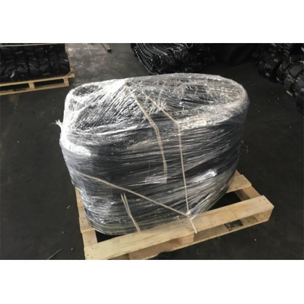Hard Black Continuous Rubber Track 250×72×45 For Excavator Nissan N6
