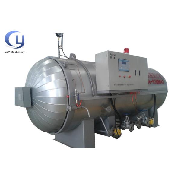 Foam Insulation Autoclave Rubber Curing Process 10mm With Pressure Switch