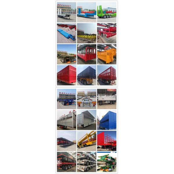 45ft Flat Platform Semi-Trailer Rim 9.00-22.5 3 Axles Shipping Container Carrier