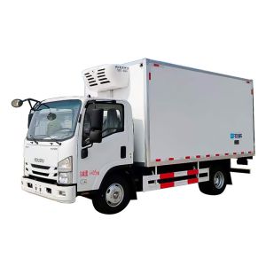 China Manual Transmission Isuzu KV100 4.2m Refrigerated Truck for Cold Chain Transportation on sale