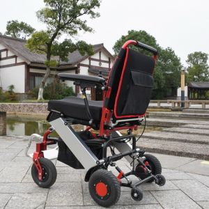 Lightweight Folding Electric Wheelchair With Brushless Motor